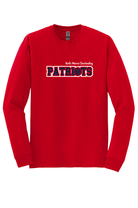 NW Patriots Cheerleading Long Sleeve T-Shirt