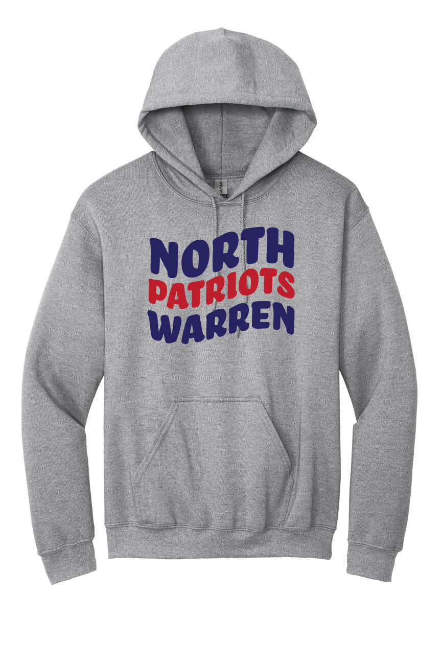 North Warren Patriots II Hoodie gray