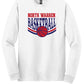 NW Basketball Long Sleeve T-Shirt (Youth) white