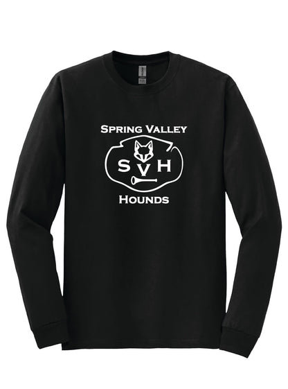 Spring Valley Hounds Long Sleeve T-Shirt (Gildan, Adult)