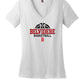 Belvidere Basketball V-Neck Short Sleeve T-Shirt (Ladies)