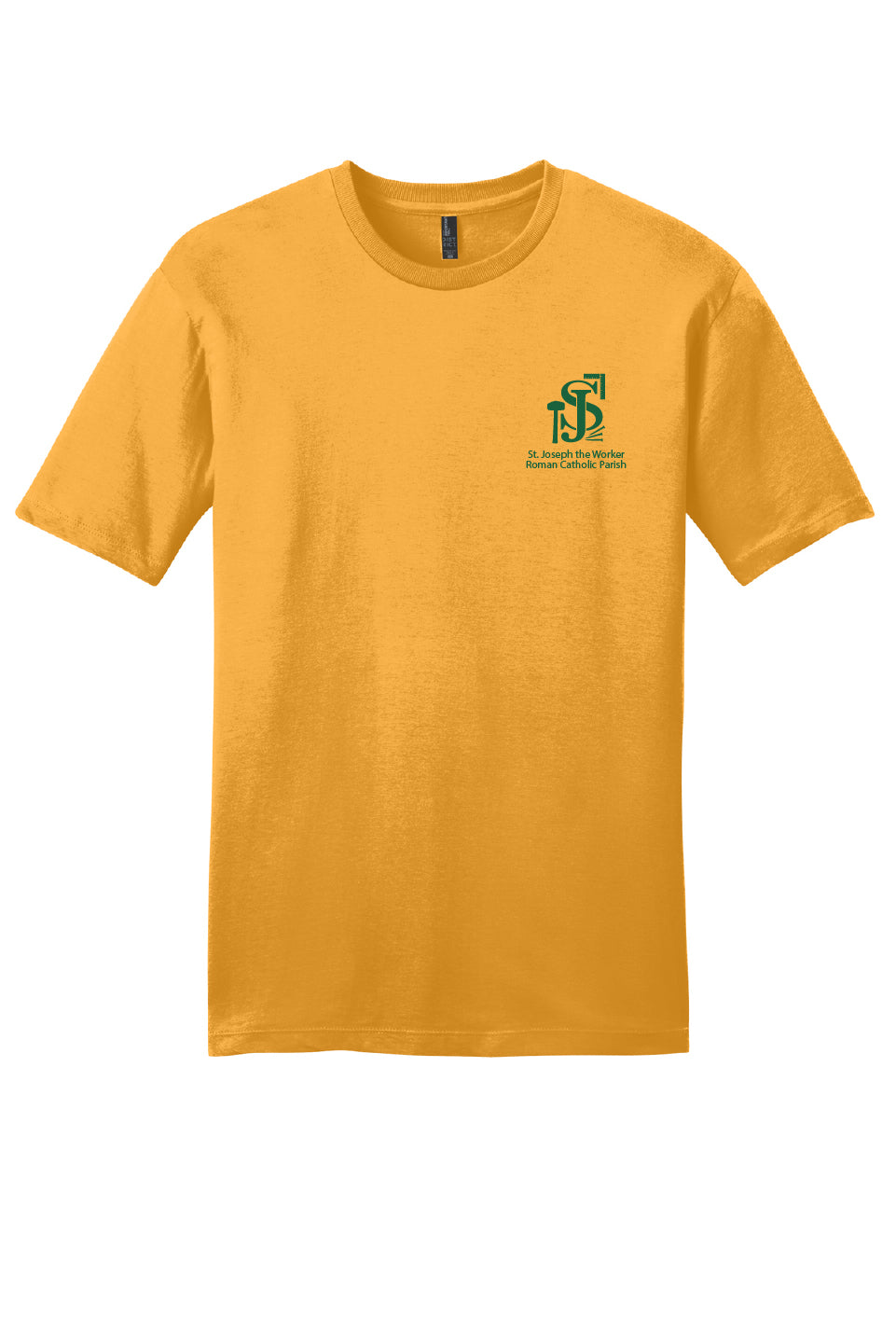 St. Joseph the Worker II Short Sleeve T-shirt-Full Color Logo