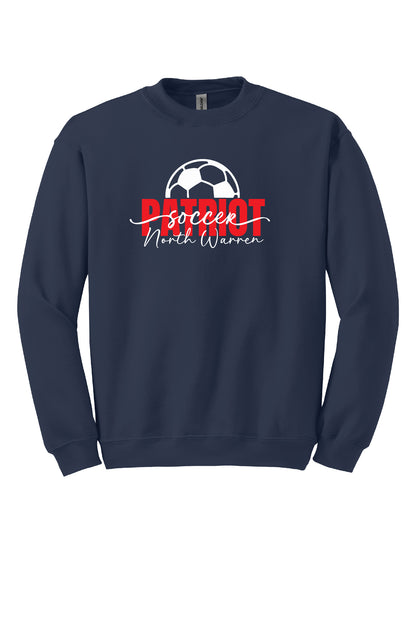Patriot Soccer Script Crewneck Sweatshirt