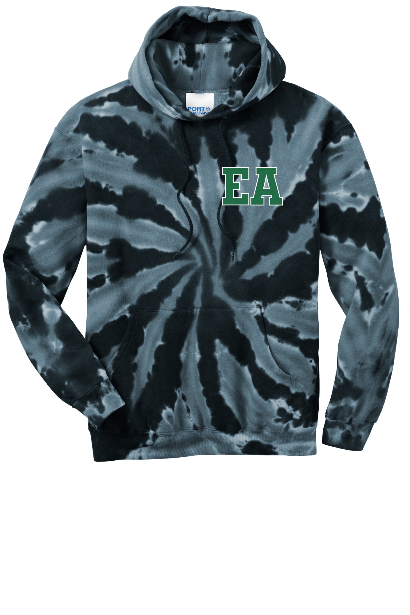 Back to School Hootie Tie-Dye Hoodie
