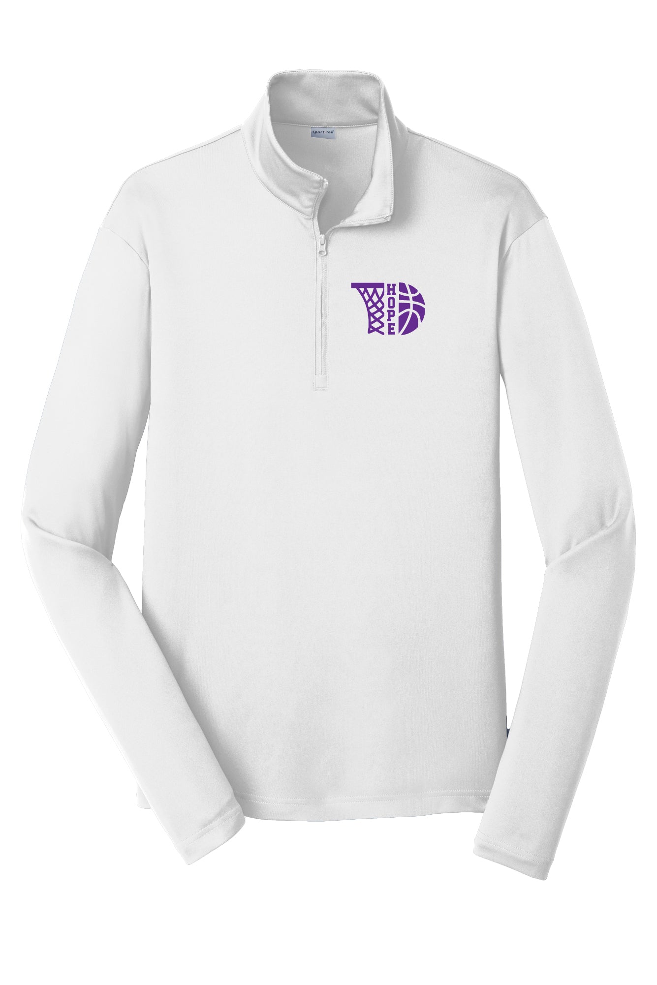 Hope Basketball Sport Tek Zip Pullover (Unisex)