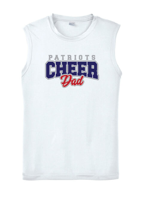 Cheer Dad Tank white