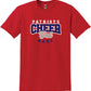 Cheer Dad Short Sleeve T-Shirt red