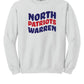 North Warren Patriots II Crewneck Sweatshirt white