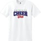 Cheer Dad Short Sleeve T-Shirt white