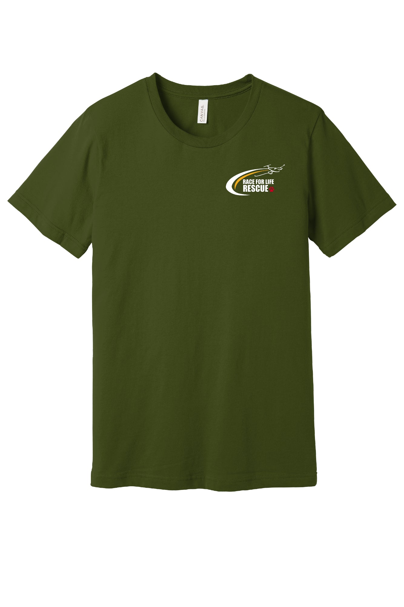 Race for Life Rescue Bella Canvas T-shirt