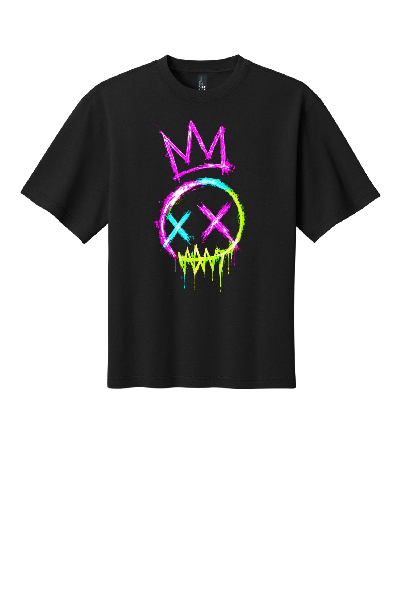 Zombie King Drip Neon Tee