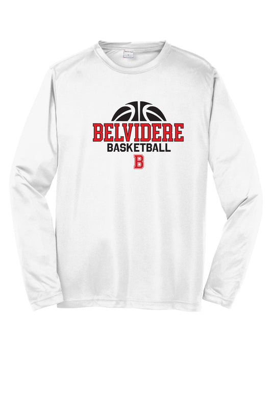Belvidere Basketball Sport Tek Competitor Long Sleeve Shirt