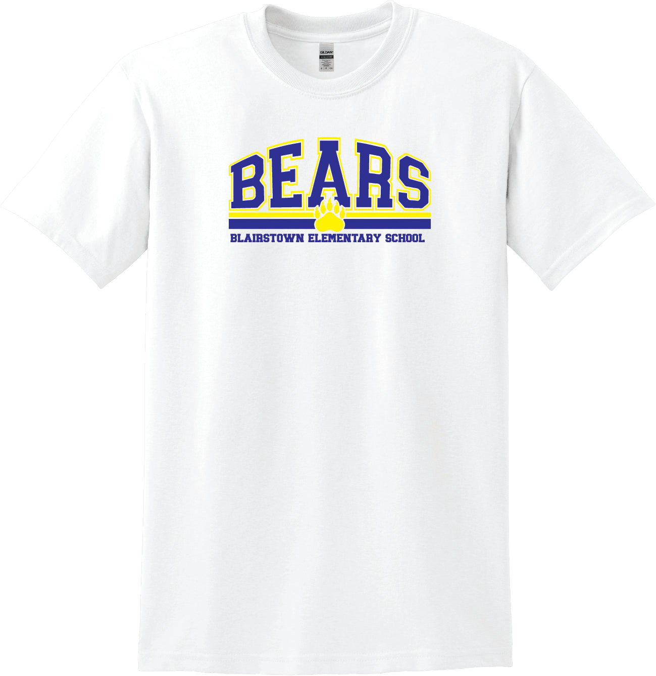 Blairstown Elementary BES Bears Short Sleeve T-Shirt