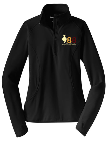 988 Ladies Sport Tek 1/4 Zip Pullover