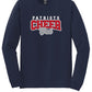 Cheer Dad Long Sleeve T-Shirt navy