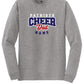 Cheer Dad Long Sleeve T-Shirt gray