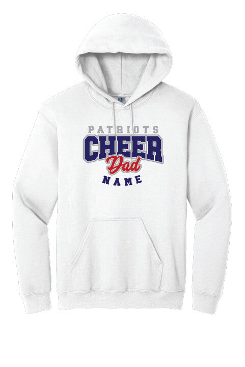 Cheer Dad Hoodie white