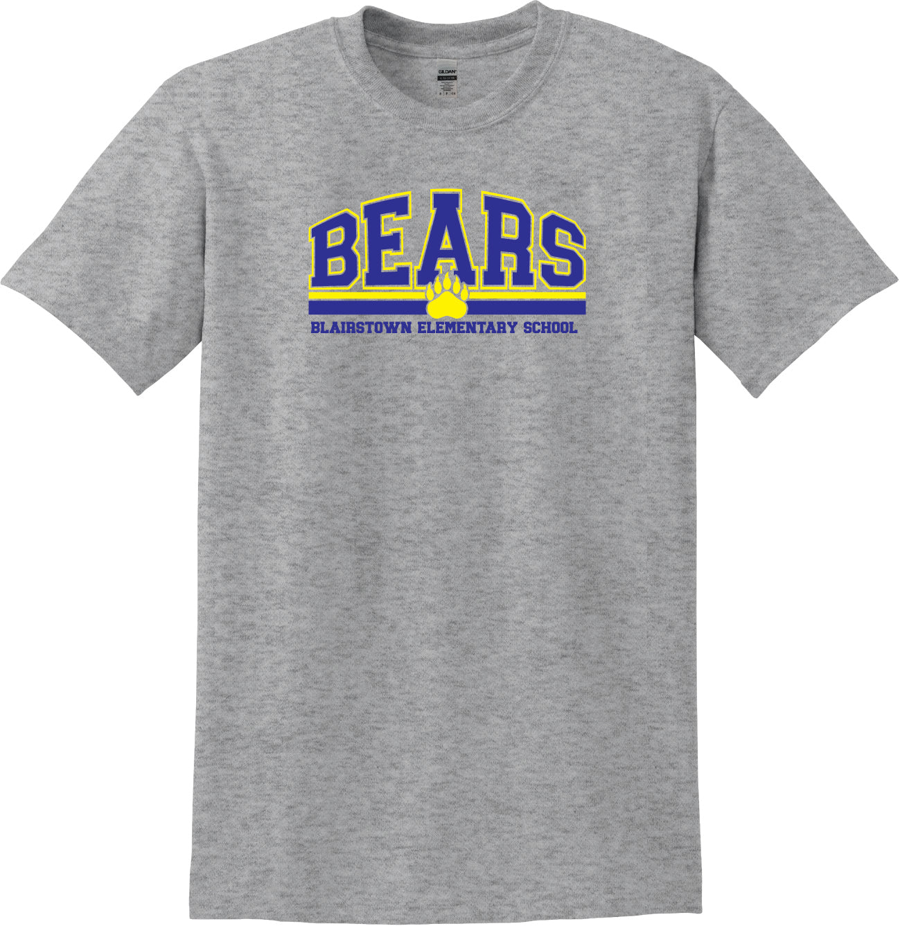 Blairstown Elementary BES Bears Short Sleeve T-Shirt