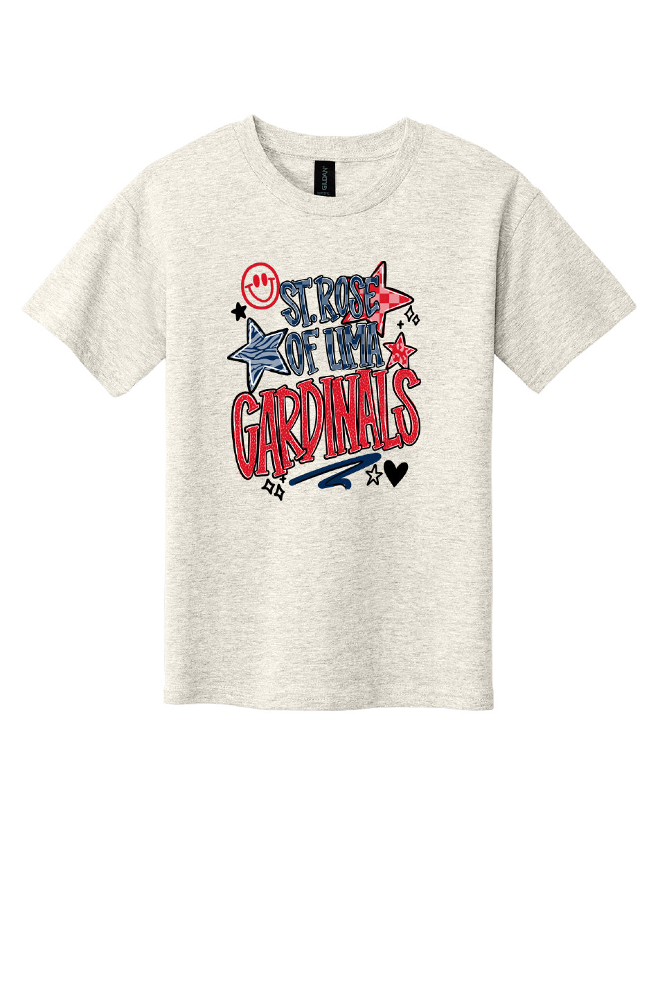 Happy Cardinal Short Sleeve T-Shirt