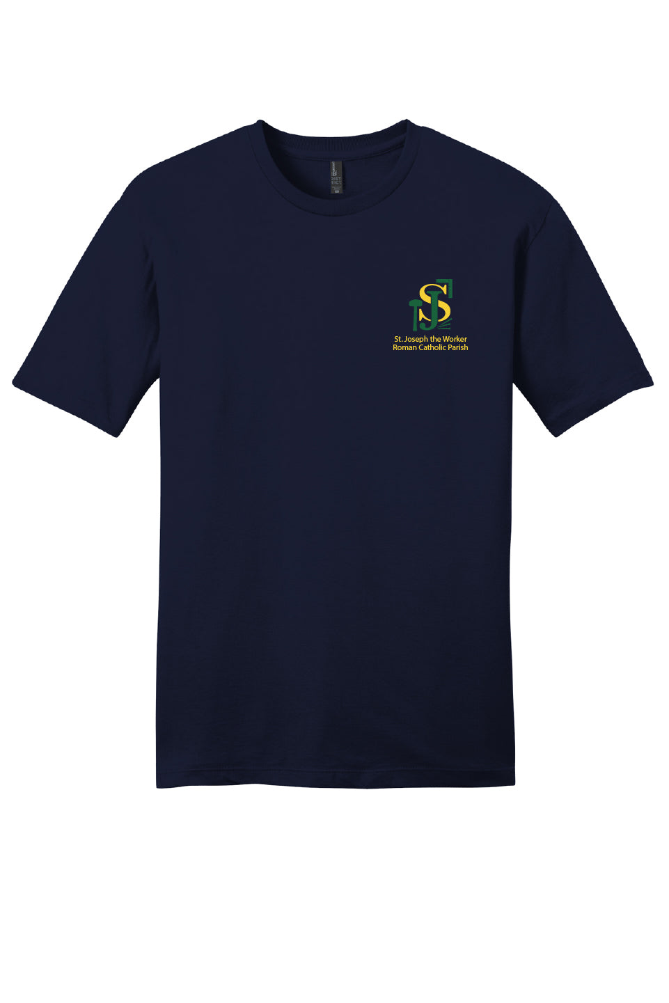 St. Joseph the Worker II Short Sleeve T-shirt-Full Color Logo