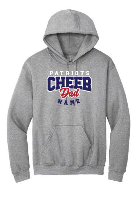 Cheer Dad Hoodie gray