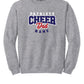 Cheer Dad Crewneck Sweatshirt gray