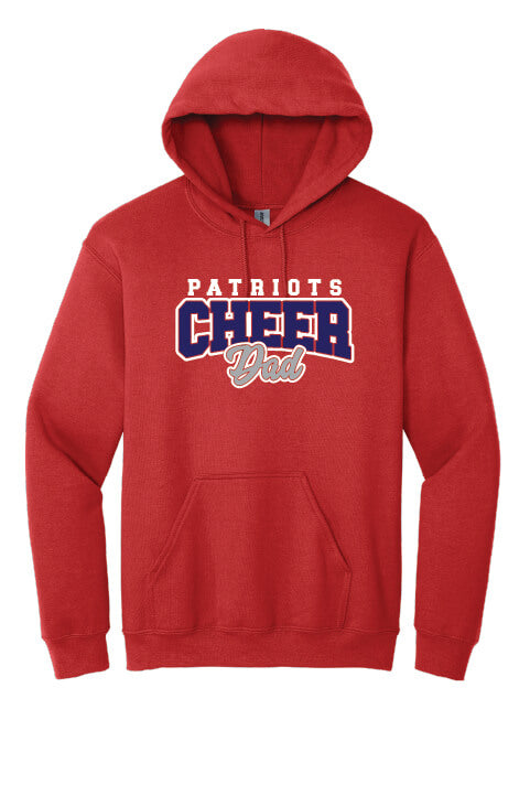 Cheer Dad Hoodie red