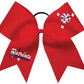 Cheer Bow Red Patriots