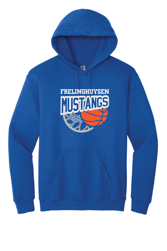 Frelinghuysen Mustangs Hoodie (Youth) royal