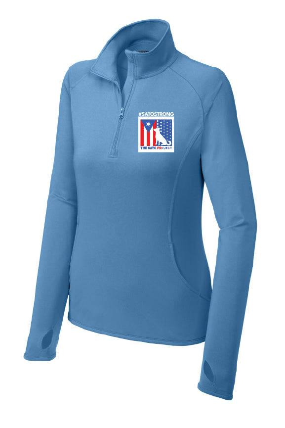 Sato Staff Ladies 1/4 Zip Pullover