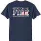 Short Sleeve T-Shirt navy back