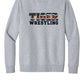Tigers Wrestling Stars and Stripes Crewneck Sweatshirt