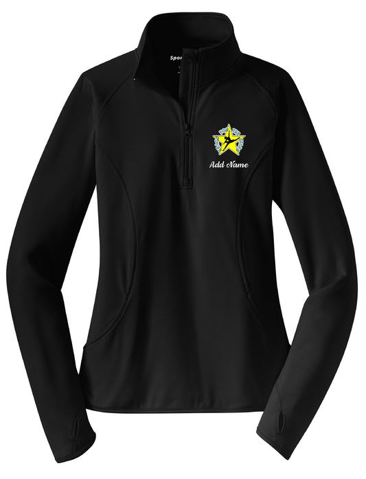 Reach for the Stars Sport Tek Zip Pullover (Ladies)