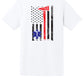 Adult KTFR ~Flag Back~ Supporter Shirt