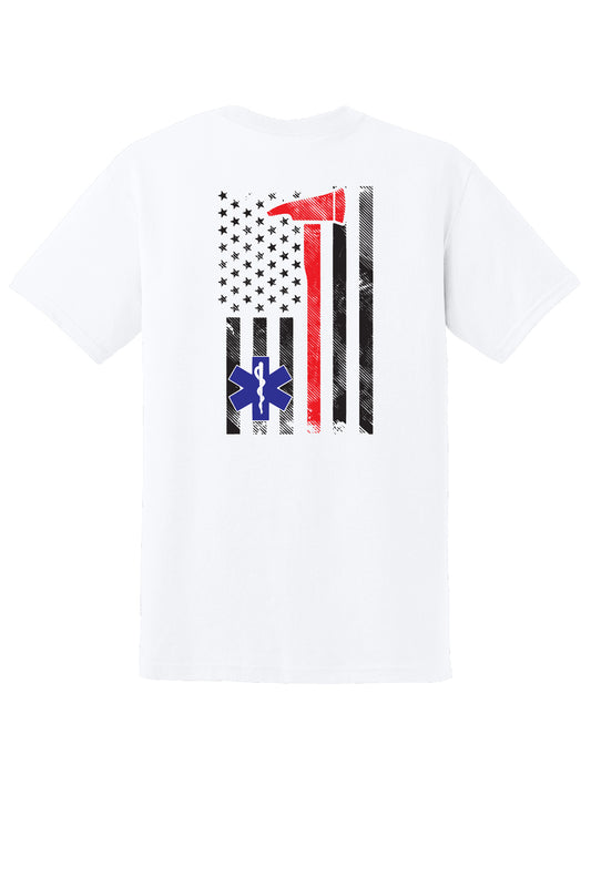 Adult KTFR ~Flag Back~ Supporter Shirt