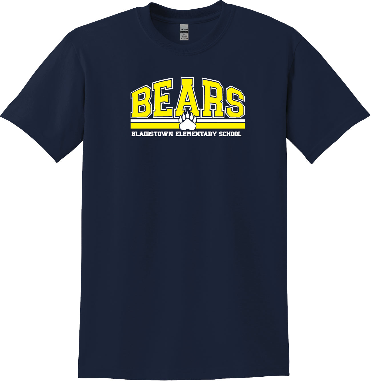 Blairstown Elementary BES Bears Short Sleeve T-Shirt