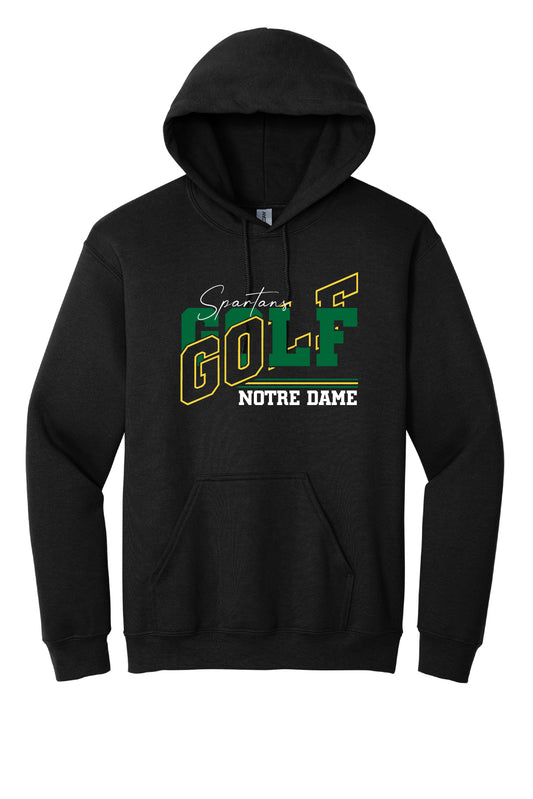 Spartans Golf  Hoodie Sweatshirt