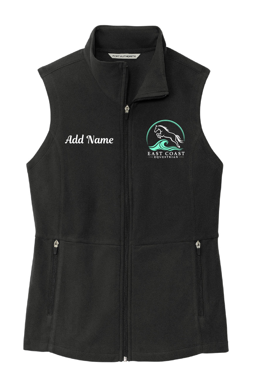 ECE Ladies Cut Fleece Vest