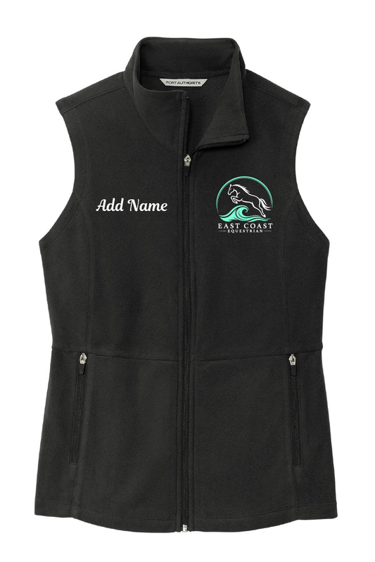 ECE Ladies Cut Fleece Vest