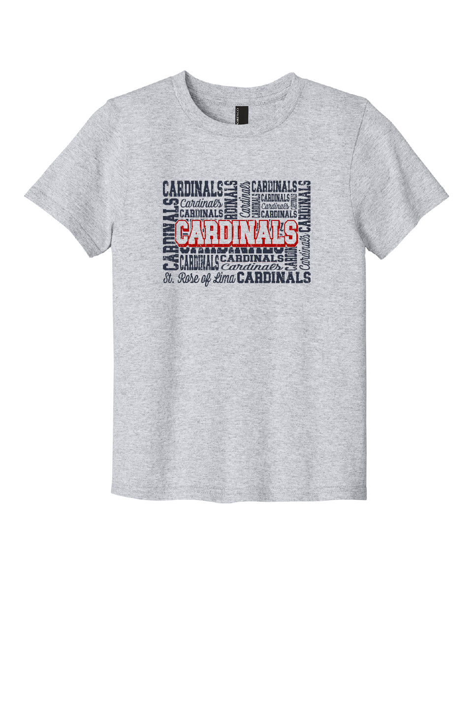 Cardinal Wordle Short Sleeve T-Shirt