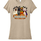 Sit. Stay. Haunt  Ladies Cut Short Sleeve T-Shirt