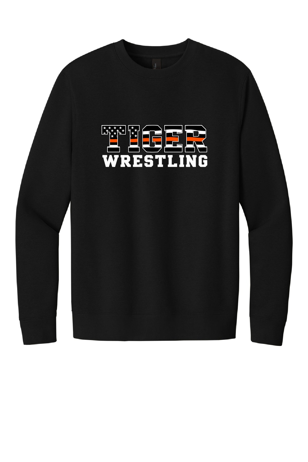 Tigers Wrestling Stars and Stripes Crewneck Sweatshirt