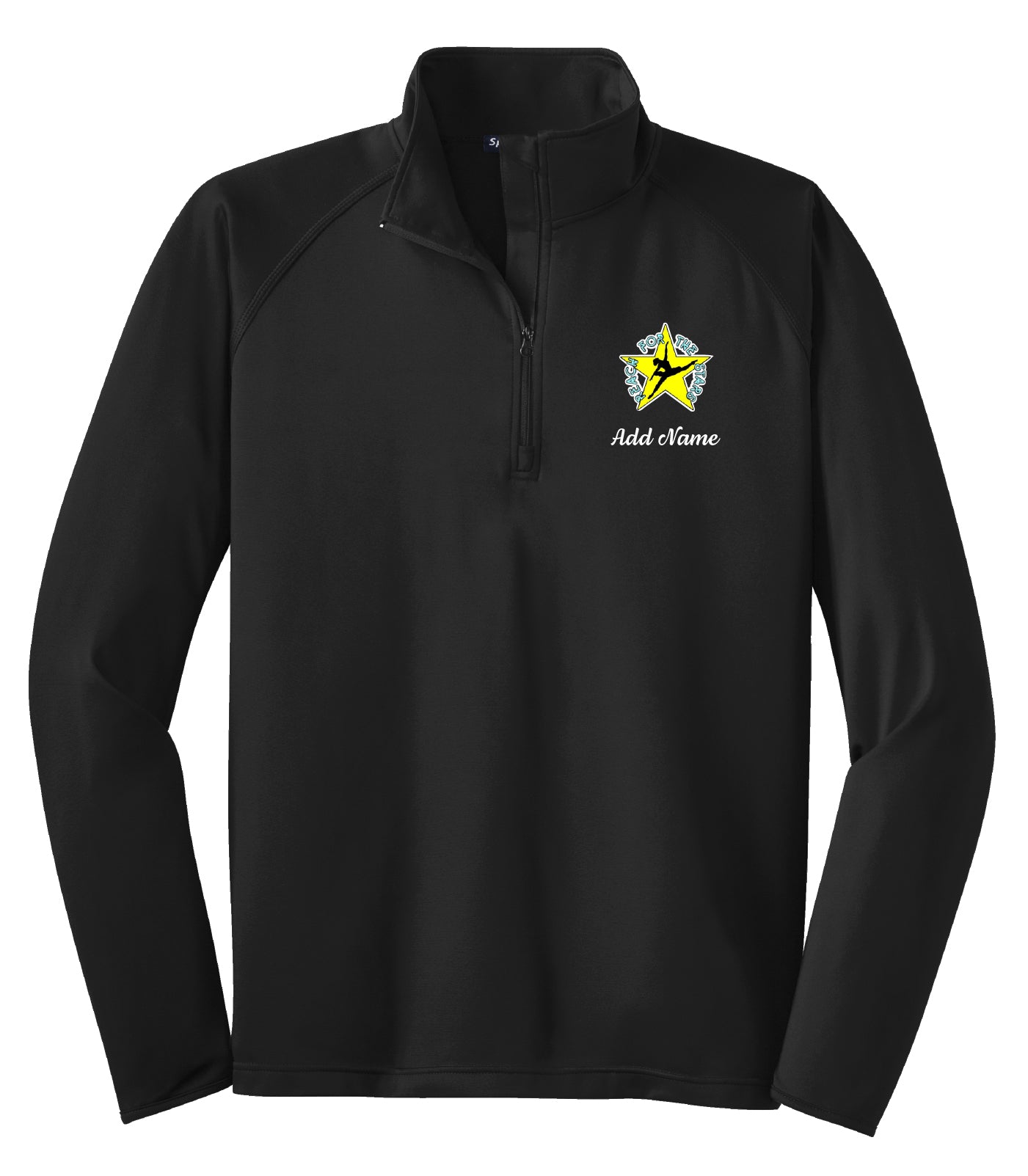 Reach for the Stars Sport Tek Zip Pullover (Unisex)