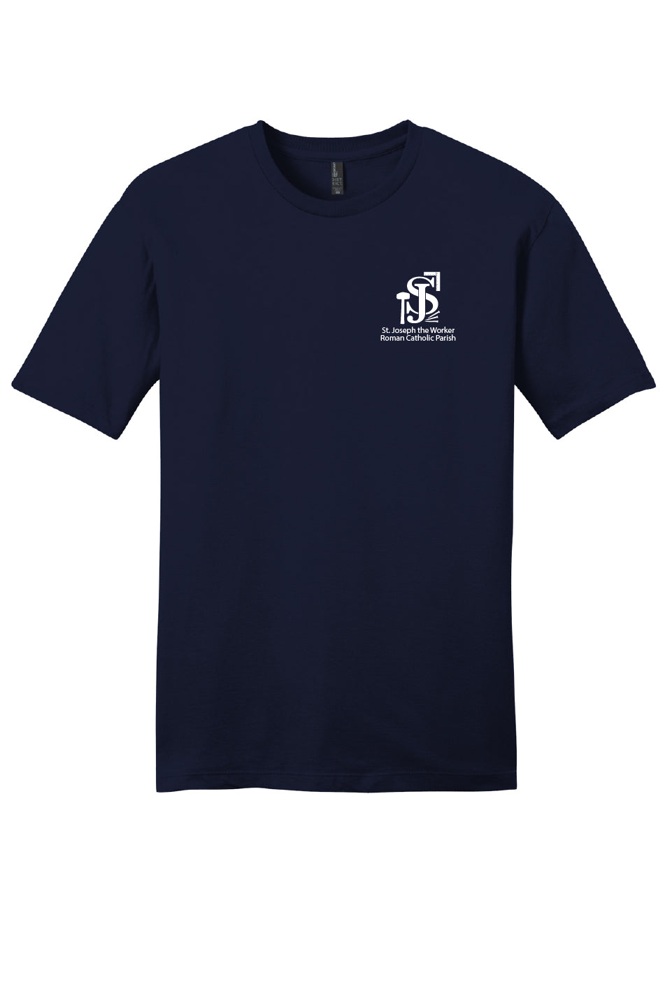 St. Joseph the Worker II Short Sleeve T-shirt-Single Color Logo