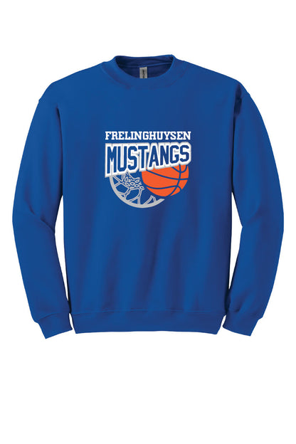 Frelinghuysen Mustangs Crewneck Sweatshirt (Youth) royal