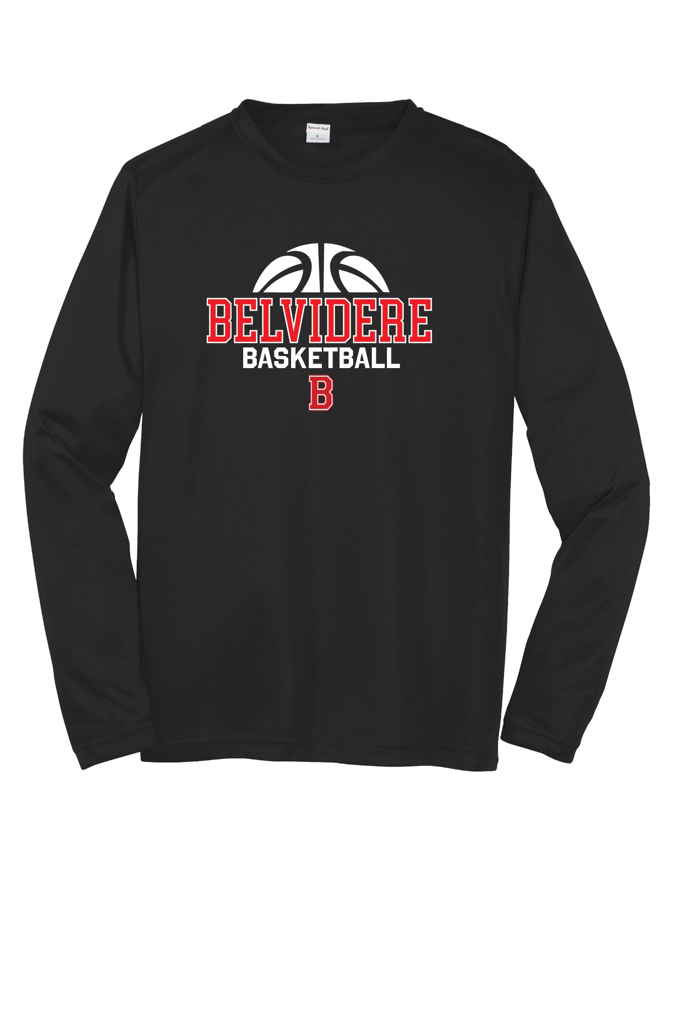Belvidere Basketball Sport Tek Competitor Long Sleeve Shirt