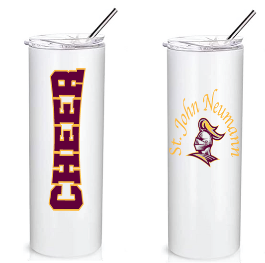 SJN Knights Cheer 20 oz Tumbler