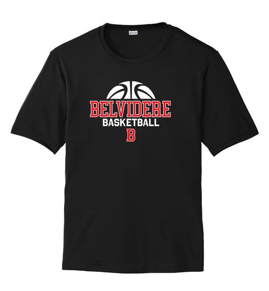 Belvidere Basketball Sport Tek Competitor Short Sleeve Tee
