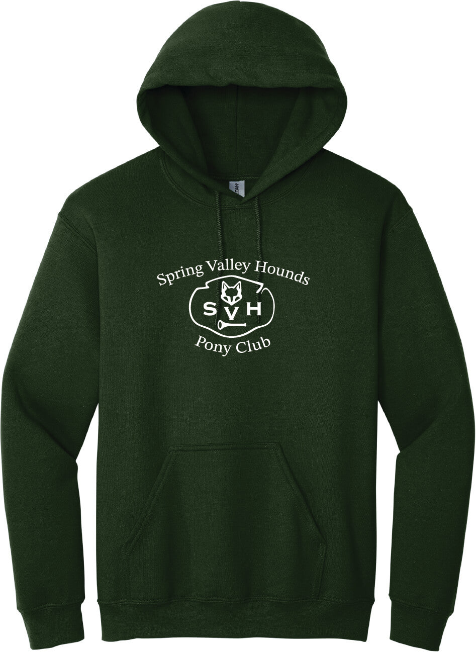 Spring Valley Pony Hoodie (Gildan, Adult) green