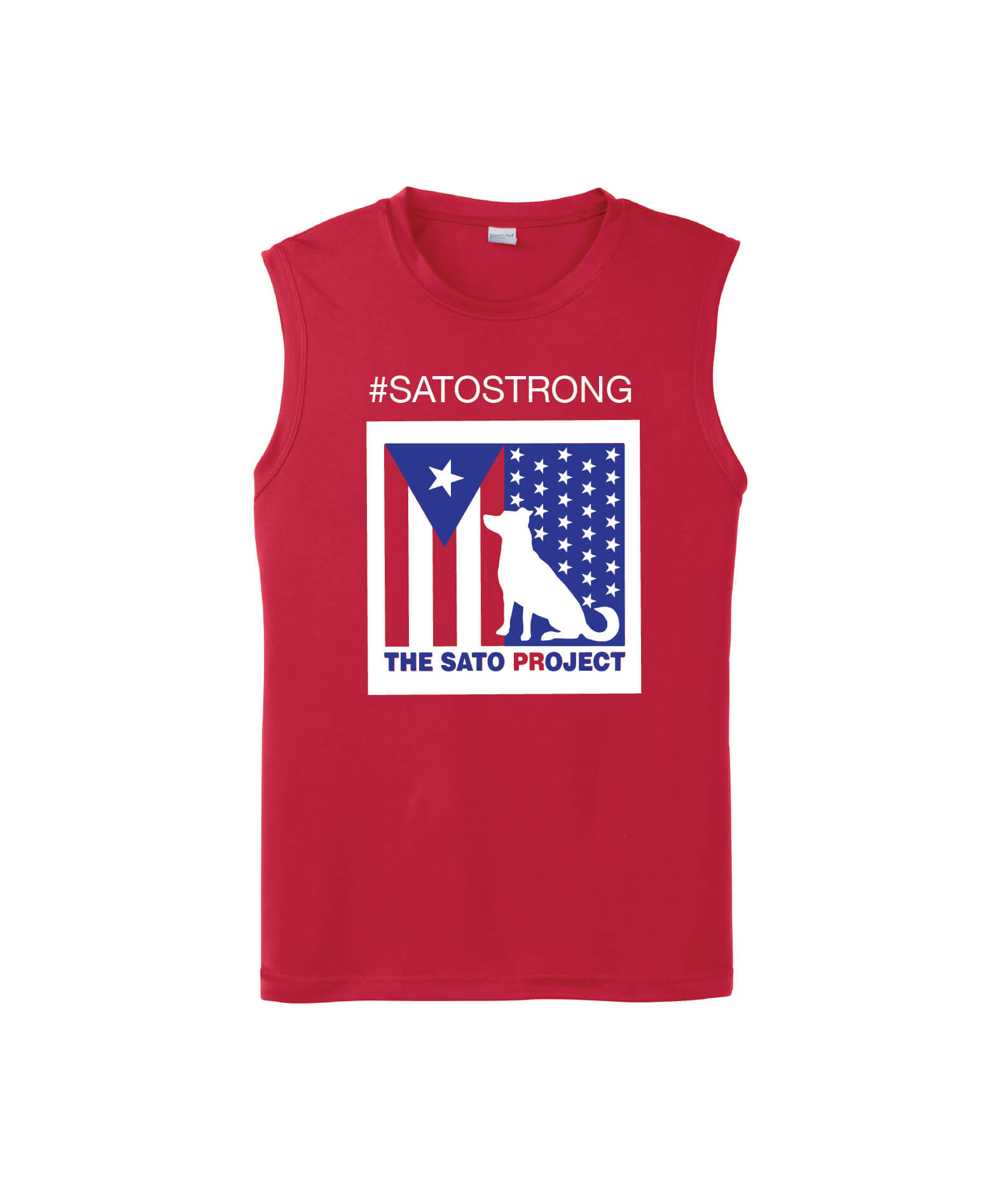 Mens Competitor Tank red